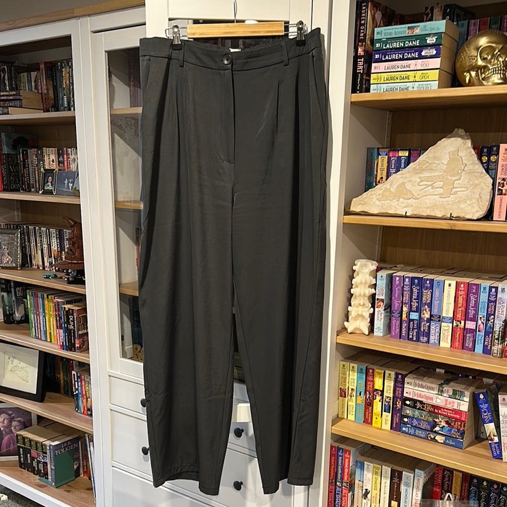 Princess Polly Gray Wide Leg Pants